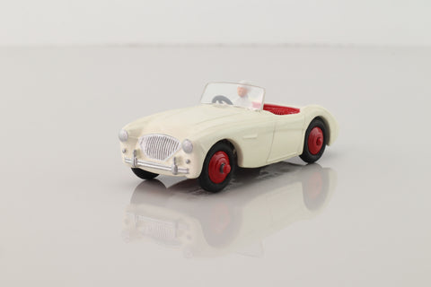 Dinky Toys 109; Austin Healey 100; Cream, Competition Finish, RN21