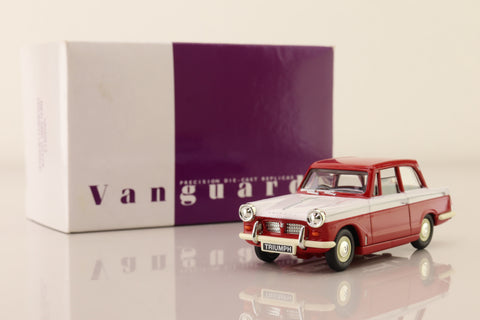 Vanguards VA00513; Triumph Herald; Red and White
