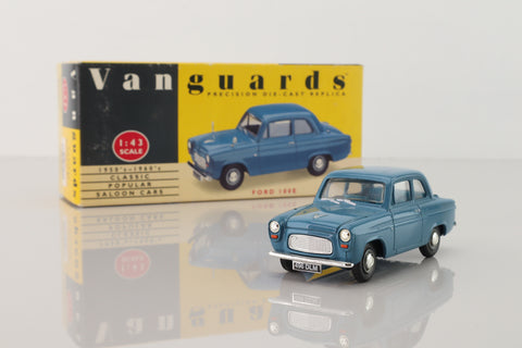 Vanguards VA21006; 1953 Ford 100e Anglia; Sapphire Blue