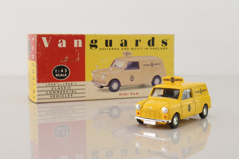 Vanguards VA14002; Austin Mini Van; AA Patrol Service