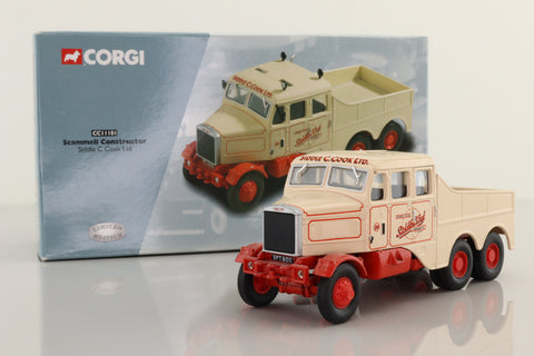 Corgi Classics CC11101; Scammell Constructor; Ballast Tractor, Siddle C Cook, Heavy Haulage