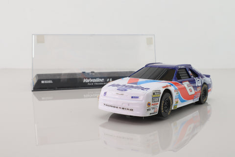 Scalextric C2020; Ford Thunderbird NASCAR Slot Car; 1996 Mark Martin, #6; Valvoline
