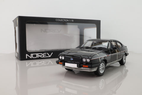 Norev 182713; Ford Capri MkIII 280; 1983; Black & Silver