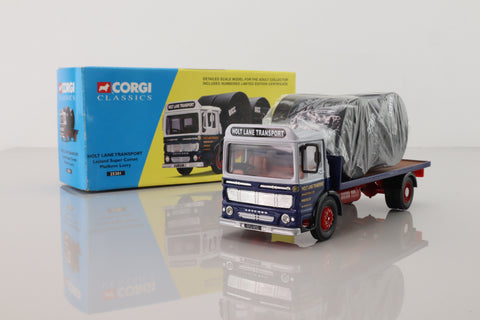 Corgi 25301; Leyland Ergo; 4w Flatbed; Holt Lane Transport, Prescot, Cable Reels Load
