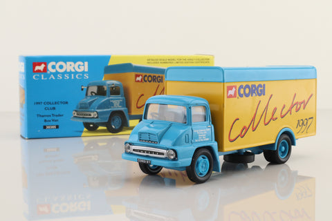 Corgi 30305; Ford Thames Trader; Box Van: Corgi Collector's Club 1997