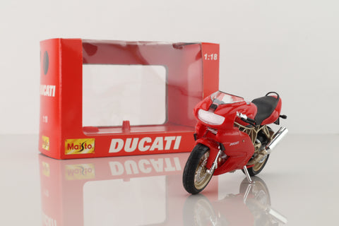 Maisto 39326; Ducati Motorsport 900 Motorcycle; Red