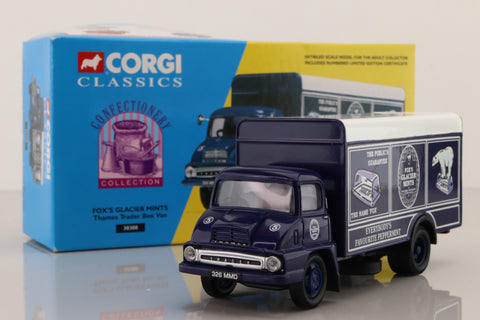 Corgi 30308; Ford Thames Trader; Box Van: Fox's Glacier Mints