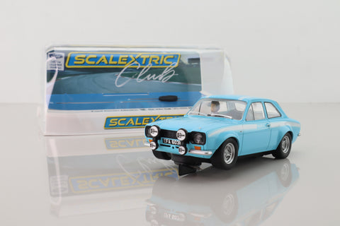 Scalextric C4437A; Ford Escort Mexico Special Build; Light Blue