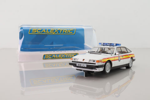 Scalextric C4342; Rover SD1 Slot Car; Susex Police Edition