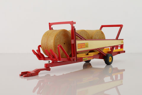 Britains; Krone Bernac RBR 3000 Bale Carrier; Red & Yellow