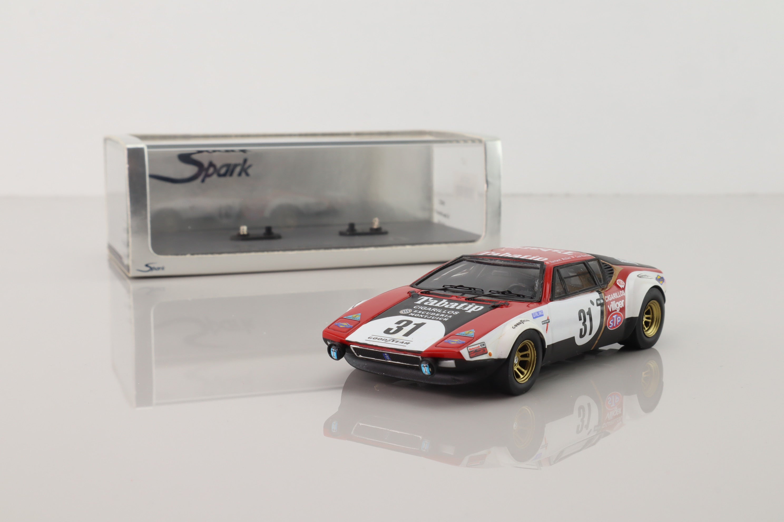 Spark S0522; De Tomaso Pantera Gruppo 4; 1972 24h Le Mans DNF; Muller, Kocher; RN31