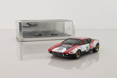 Spark S0522; De Tomaso Pantera Gruppo 4; 1972 24h Le Mans DNF; Muller, Kocher; RN31