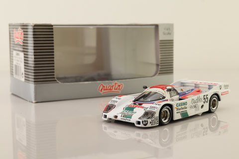 Quartzo QLM99014; Porsche 956 Long Tail; 1986 Le Mans 10th; Alliot, Romero, Trolle; RN55