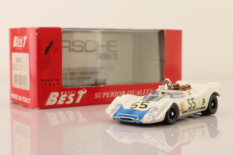 Bang/Box/ Best 9043; Porsche 908/2; 1969 Brands Hatch 2nd; Elford, Attwood; RN55