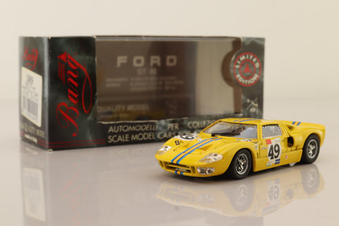 Bang/Box/ Best 1009; Ford GT 40; Sport Italia Team Edition; RN49