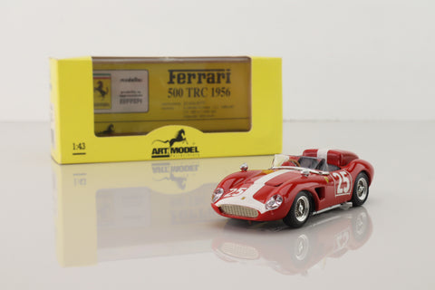 Art Model ART048; Ferrari 500 TRC MM; 1961 Nurburgring 15th; Siffert, Liebl; RN25