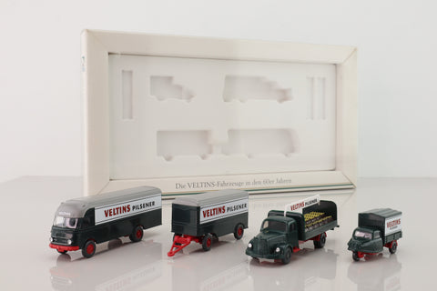 Wiking; Veltins Vehicles in the 60s Set; Delivery Trucks