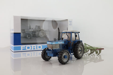 Universal Hobbies UH7118; 1985 Ford TW-25 Force II 4x4 Tractor; & Bomford Cultivator